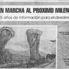 En marcha al próximo milenio. 25 años de información para el desarrollo