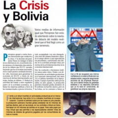 La Crisis y Bolivia (Petropress 12, octubre 2008)