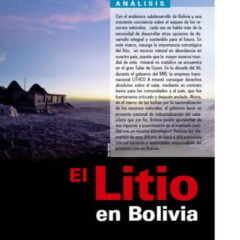 El Litio en Bolivia (Petropress 13, enero 2009)