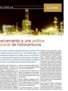 Acercamiento a una política nacional de hidrocarburos (Petropress 13, enero 2009)