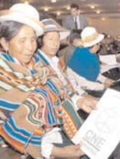 BoliviaPress 7 de julio 2006: Elección de constituyentes y referendum autonómico