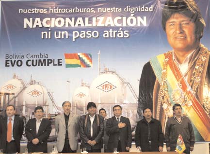 BoliviaPress 3 de diciembre 2006: Alcance de los nuevos contratos petroleros