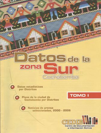 Datos de la zona sur de Cochabamba