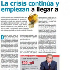 La crisis continúa y sus efectos empiezan a llegar a Bolivia (Petropress 14, 03.09)
