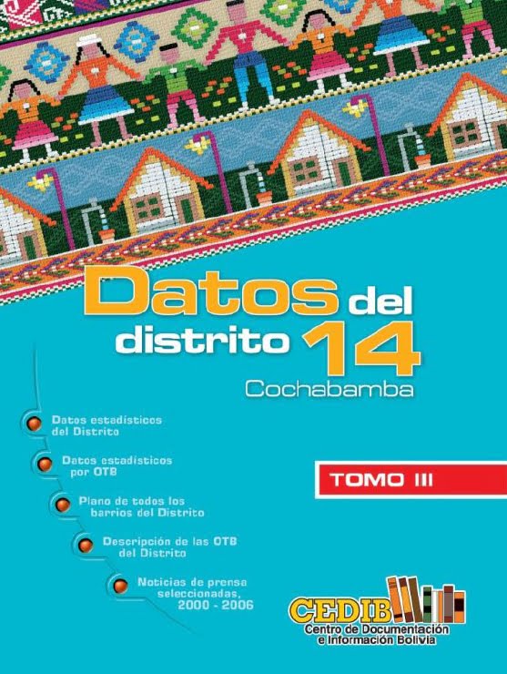 Datos de la zona sur. Distrito 14