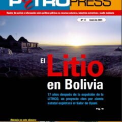 Petropress No.13: El litio en Bolivia