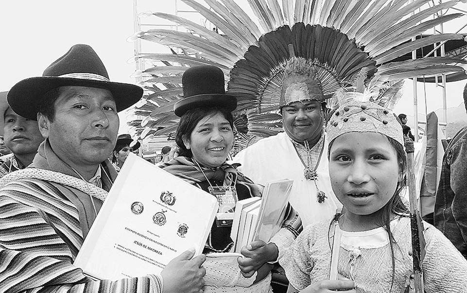 BoliviaPress 08.2009. Territorialidad de la Autonomía Indígena: Elemento fundamental en la construcción del Estado Plurinacional