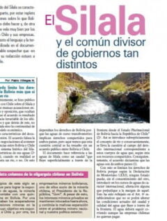 Petropress 16 | El Silala y el común divisor de gobiernos tan distintos