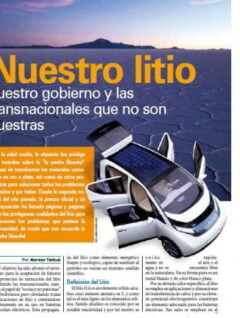 Petropress 16 | Nuestro litio nuestro gobierno y las transnacionales que no son nuestras