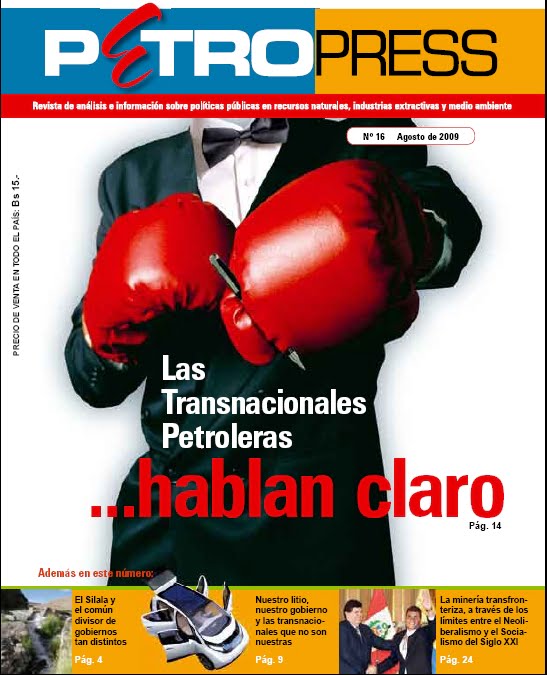 Petropress 16 | Las Transnacionales Pertroleras hablan claro