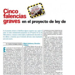 Petropress 18 | Cinco falencias graves en el proyecto de ley de hidrocarburos