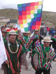 Declaración del encuentro de pueblos indígenas originarios campesinos y organizaciones sociales de Bolivia