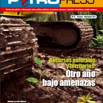Recursos naturales y territorio. otro año bajo amenazas