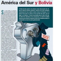 América del Sur y Bolivia frente a la crisis (Petropress 15, 6.09)
