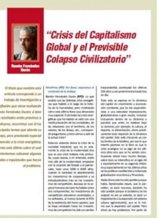 “Crisis del Capitalismo Global y el Previsible Colapso Civilizatorio” (Petroress 20, 6.10)