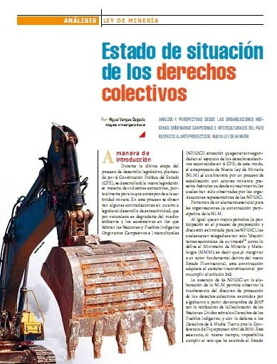 Estado de situación de los derechos colectivos (Petropress 26, septiembre 2011)