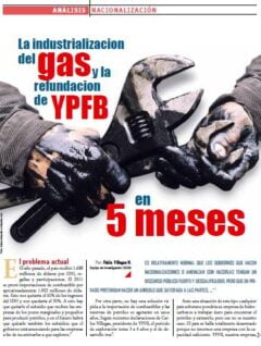 La industrializacion del gas y la refundacion de YPFB en 5 meses (Petropress 24, Especial gasolinazo, 2.11)