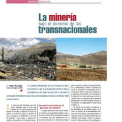 Petropress 25 | La minería bajo el dominio de las transnacionales