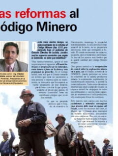 Las reformas al Código Minero (Petropress 10, mayo 2008)