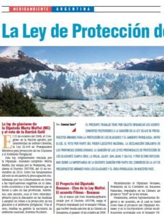 ARGENTINA: La Ley de Protección de los Glaciares (Petropress 22, 9.10)