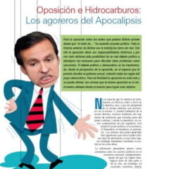 Oposición e Hidrocarburos: Los agoreros del Apocalipsis (Petropress 8, marzo 2008)