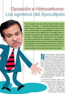 Petropress 8 | Oposición e Hidrocarburos Los agoreros del Apocalipsis