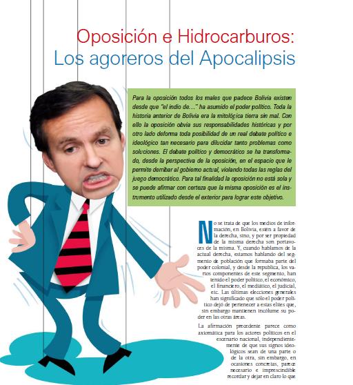 Petropress 8 | Oposición e Hidrocarburos Los agoreros del Apocalipsis