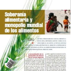 Soberanía alimentaria y monopolio mundial de los alimentos (Petropress 26, 9.11)