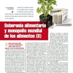 Petropress 27 | Soberanía alimentaria y monopolio mundial de los alimentos II