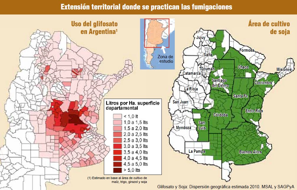 Argentina: Millones de personas fumigadas y expuestas a cánceres y malformaciones. Médicos argentinos asumen su defensa (Petropress 22, 9.10)