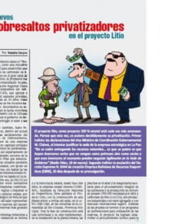 Petropress 19 | Nuevos sobresaltos privatizadores en el proyecto Litio