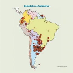 Humedales en Sudamérica