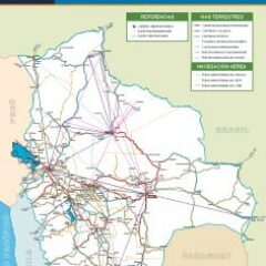 Infraestructura víal fundamental terrestre y aérea