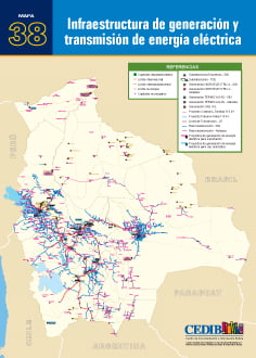 Infraestructura de generación y transmisión de energía eléctrica