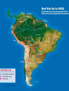 Mapa | Red Vial de la IIRSA