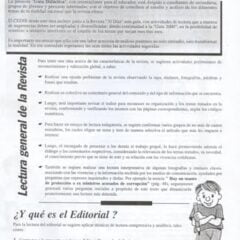 Guía Didáctica. Orientaciones para el educador. Anuario 2001, 30 Días de Noticias