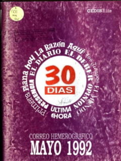 30 Días. Correo hemerográfico (Mayo 1992)