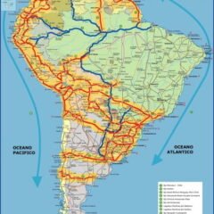 IIRSA – Ejes de integración en América del Sur