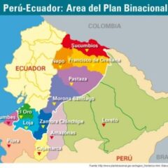 Perú-Ecuador: Área del plan binacional