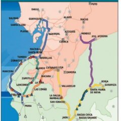 Sistema de transporte de la minería transfronteriza. Ecuador-Perú
