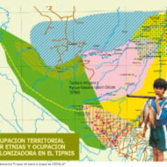 Ocupación territorial por etnias y ocupación colonizadora en el TIPNIS