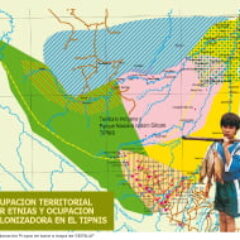 Ocupación territorial por etnias y ocupación colonizadora en el TIPNIS