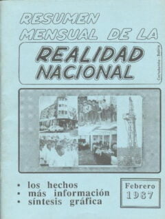 Resumen de la Realidad Nacional (Febrero 1987)