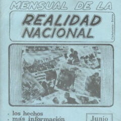Resumen de la Realidad Nacional (Junio 1987)