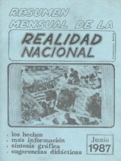 Resumen de la Realidad Nacional (Junio 1987)