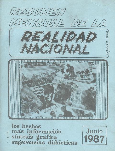 Resumen de la Realidad Nacional (Junio 1987)