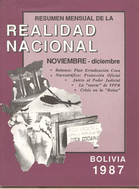 Resumen mensual de la Realidad Nacional (Noviembre – Diciembre 1987)