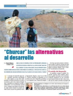 “Churcar” las alternativas al desarrollo (Petropress 30, 1.13)