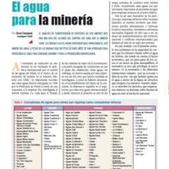 Petropress 30 | El agua para la minería