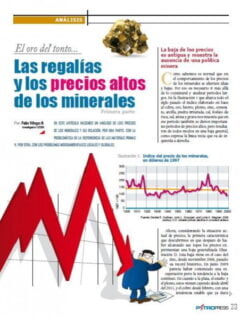 El oro del tonto… Las regalías y los precios altos de los minerales I (Petropress 30, 1.13)